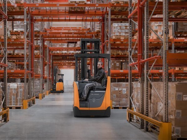 Toyota BT Reflex Tilted 4 Toyota BT Reflex Tilted